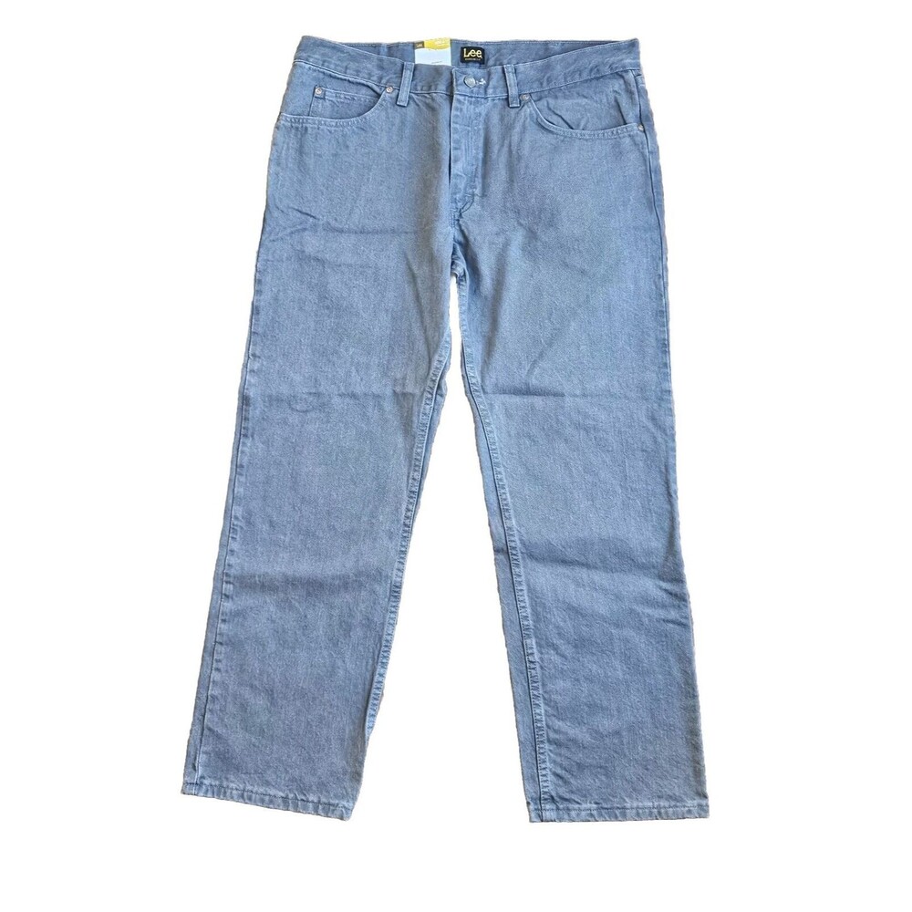 Lee Men's Regular Fit Straight Leg Jean 38 x 30 NWT Thunder
